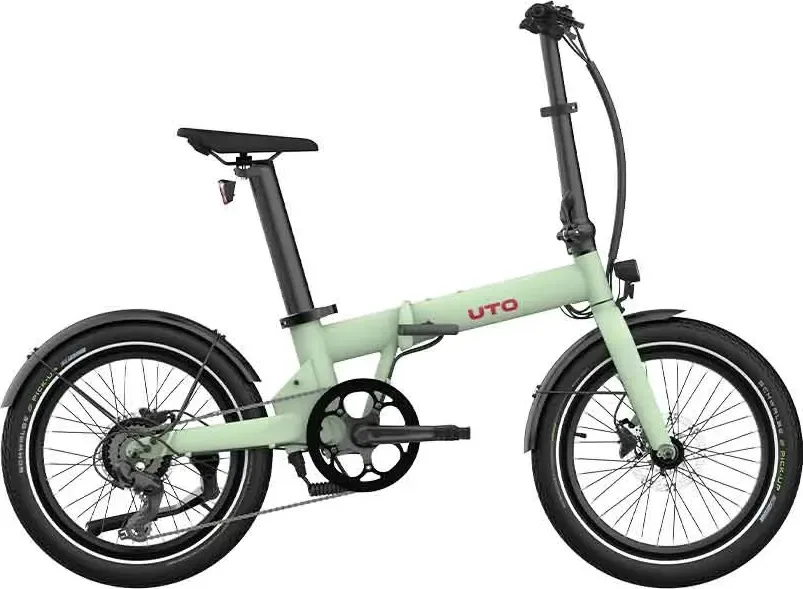 UTO Skladací elektrobicykel OG20 2025 Sage Green, Čierna/Zelená/Modrá/Béžová