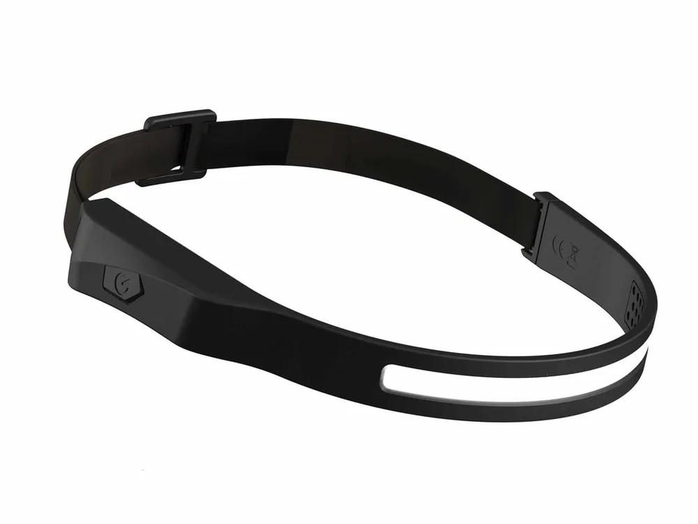 MOON Čelovka U MINI PLUS-C1 Čierna