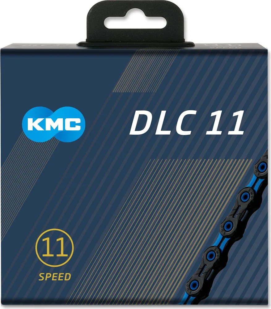 Reťaz KMC DLC 11 Black/Blue, 11 Speed