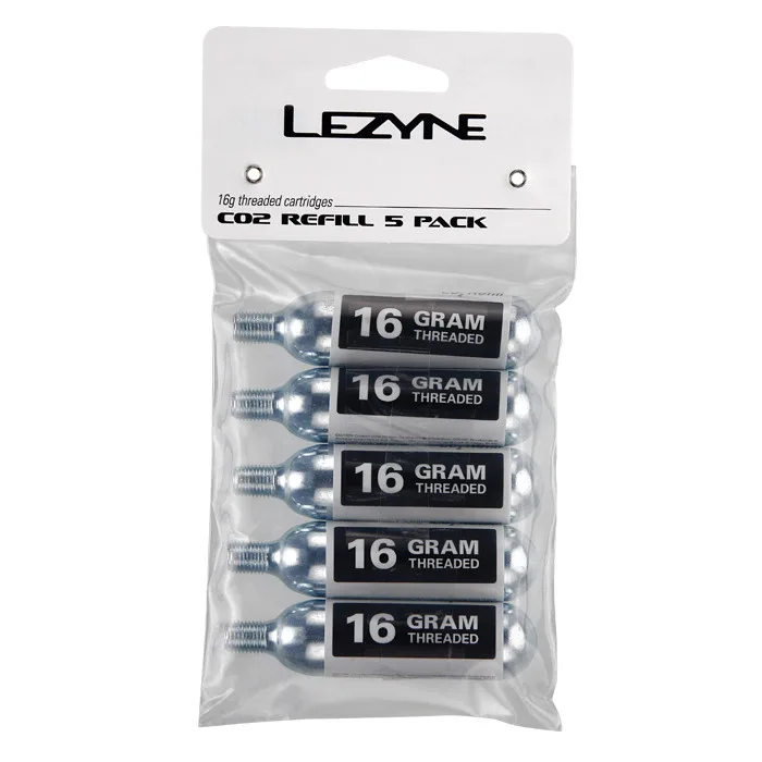 LEZYNE bombičky CO2 balenie 5 ks, 16g, závit