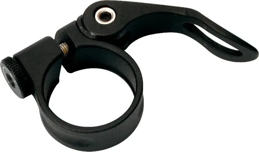 Objímka podsedlová AL 31,8mm s RU čierna