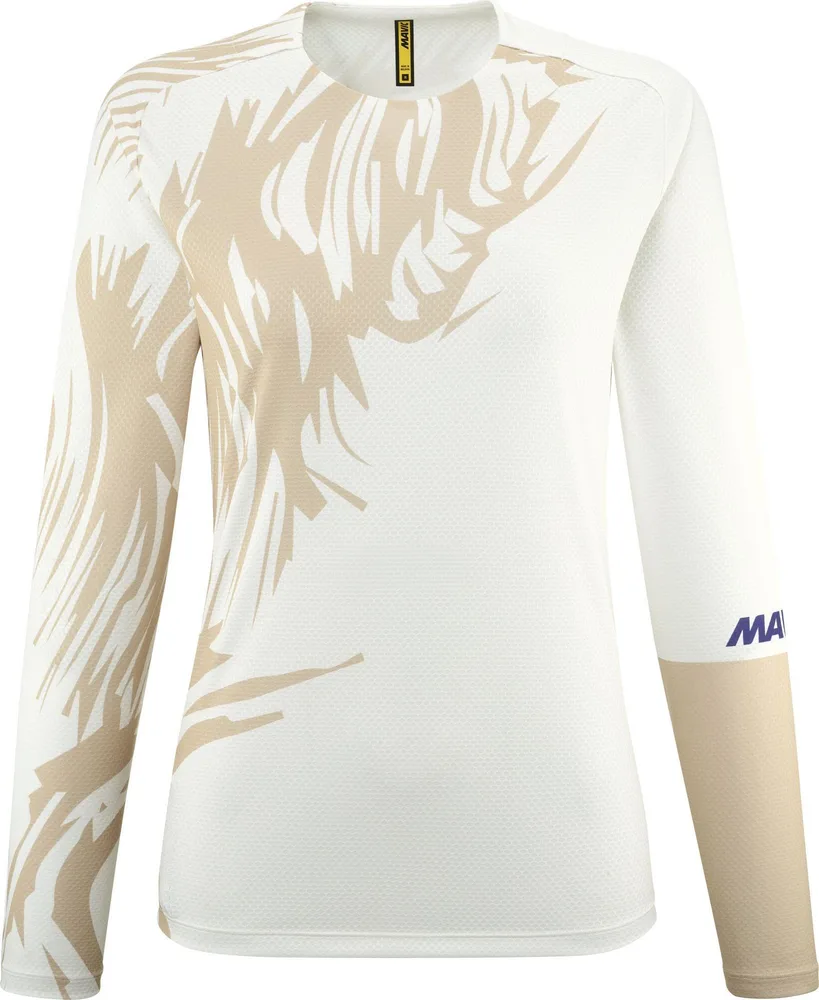Dámsky dres s dlhým rukávom Mavic Deemax Enduro White Pepper