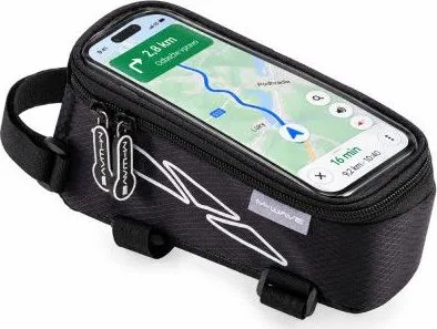 Taška M-Wave na rám, na náradie a mobil, čierna
