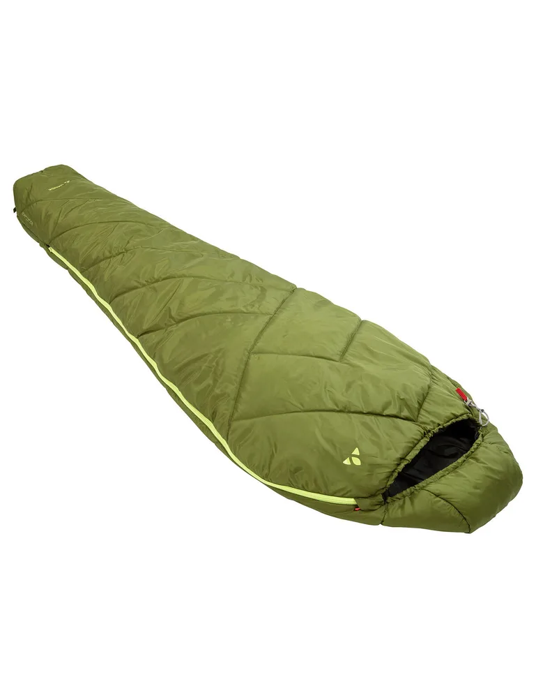 Vaude spací vak Sioux 400 II SYN, avocado, ľavý