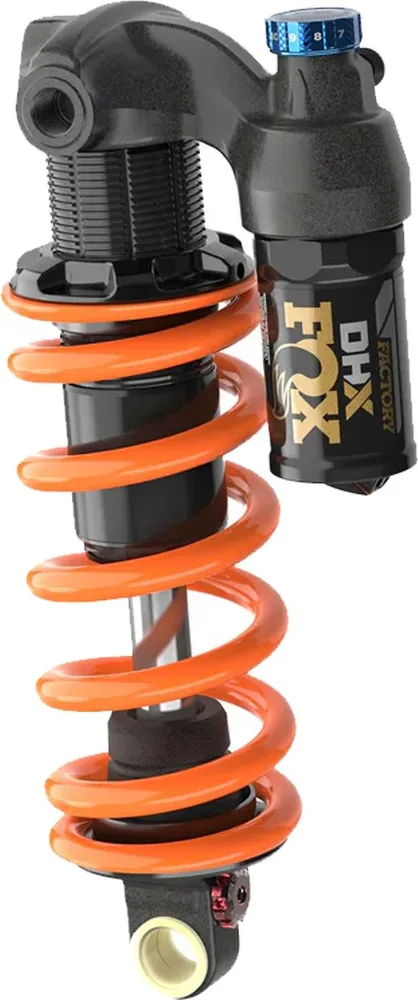 Tlmič FOX DHX Factory Trunnion s páčkou 2026 - 205x60mm
