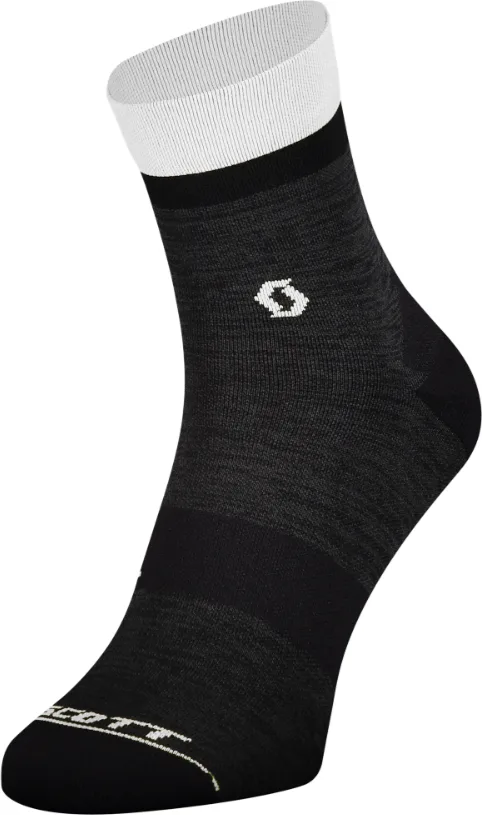 Ponožky Scott Trail Quarter, Dark Grey/White