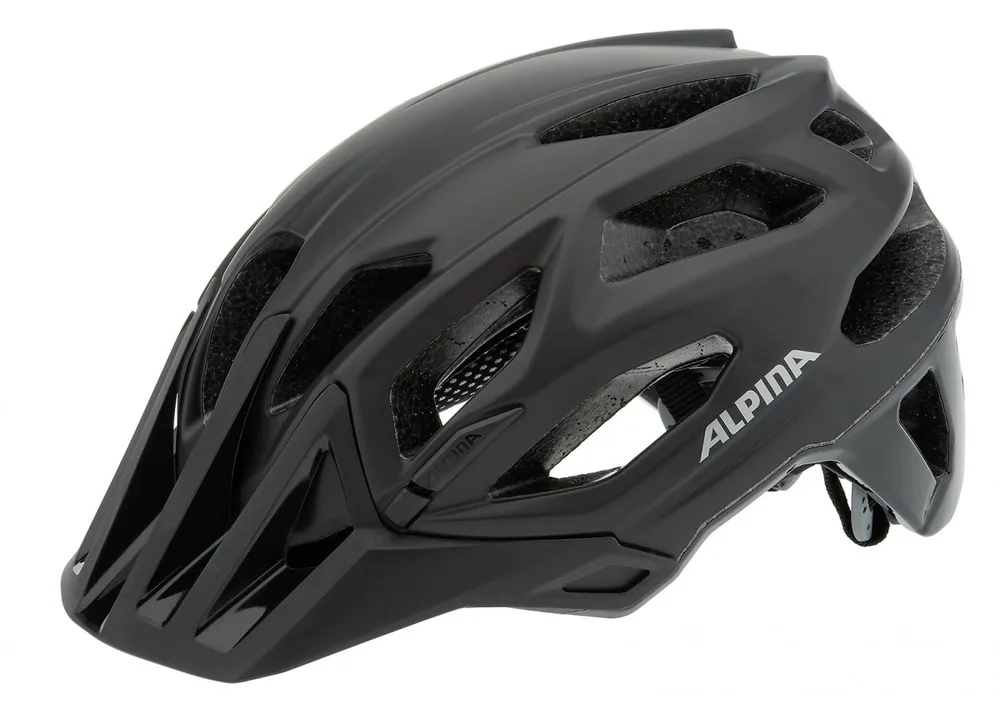 ALPINA Cyklistická prilba Garbanzo čierna lesklá