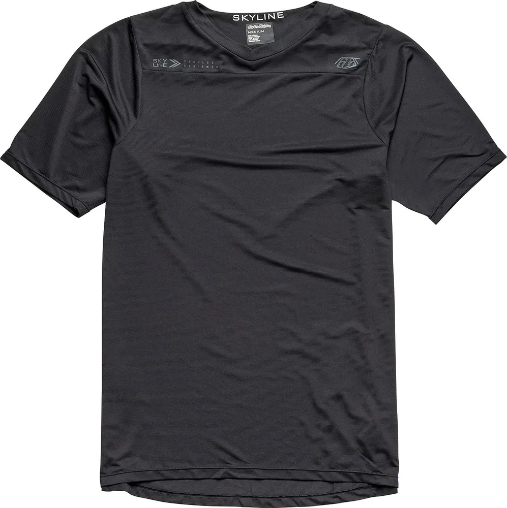 Dres s krátkym rukávom TLD Skyline Mono Black