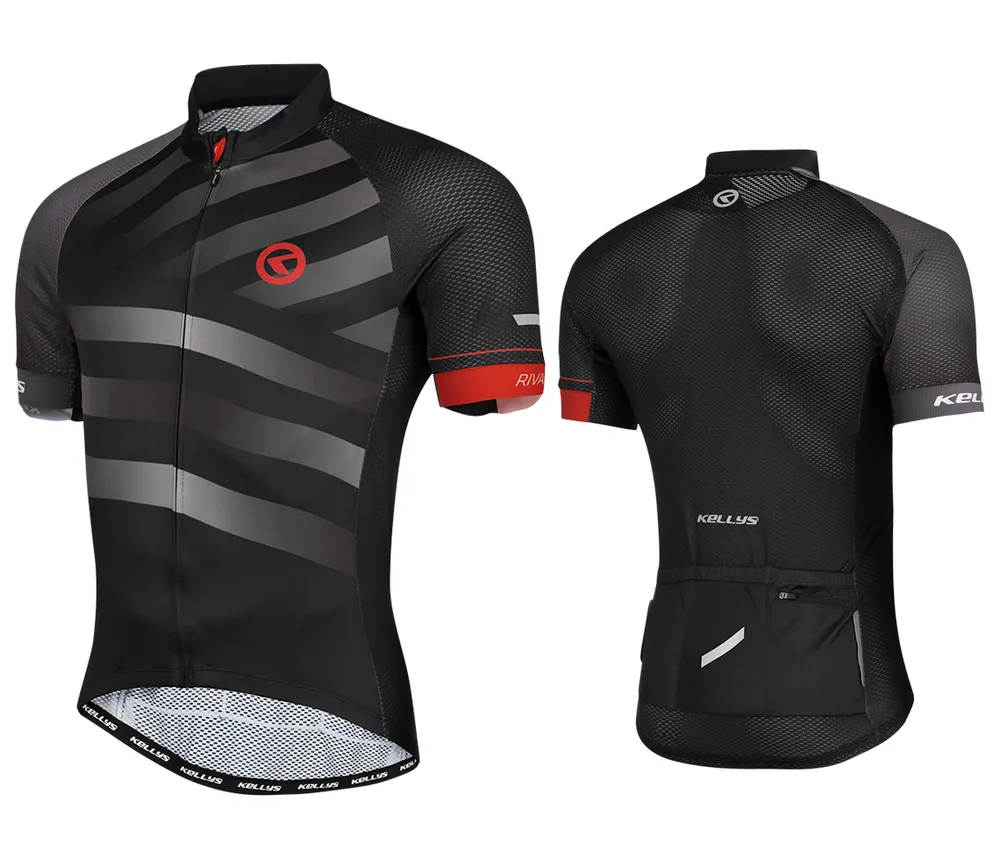 Dres KELLYS Rival krátky rukáv grey - S