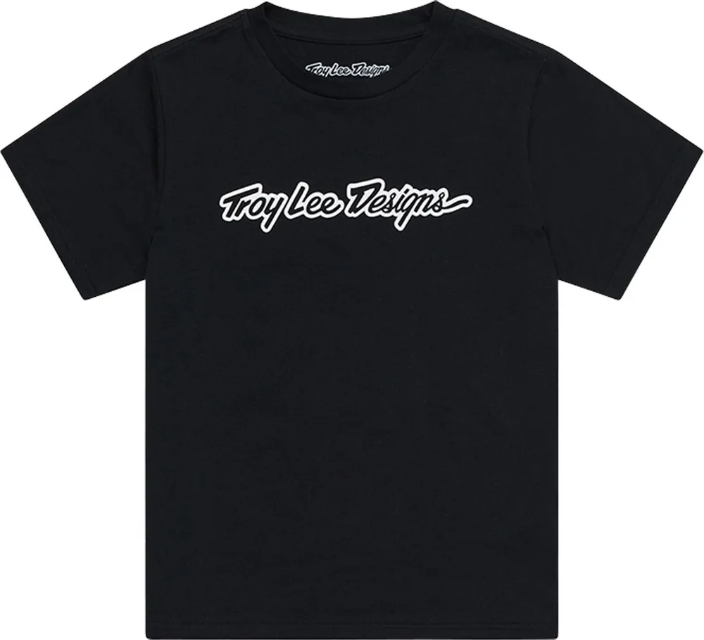 Detské tričko s krátkym rukávom TLD Signature Black