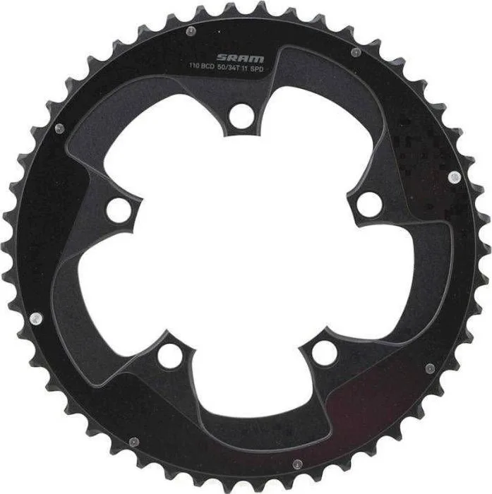 Prevodník SRAM Road Red 11S 50T 110 AL5 BTBLK 2PN
