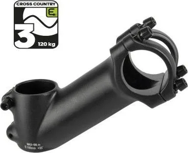 Predstavec M-Wave 28,6/31,8 mm, dĺžka 100mm, 35°, mat.čierny
