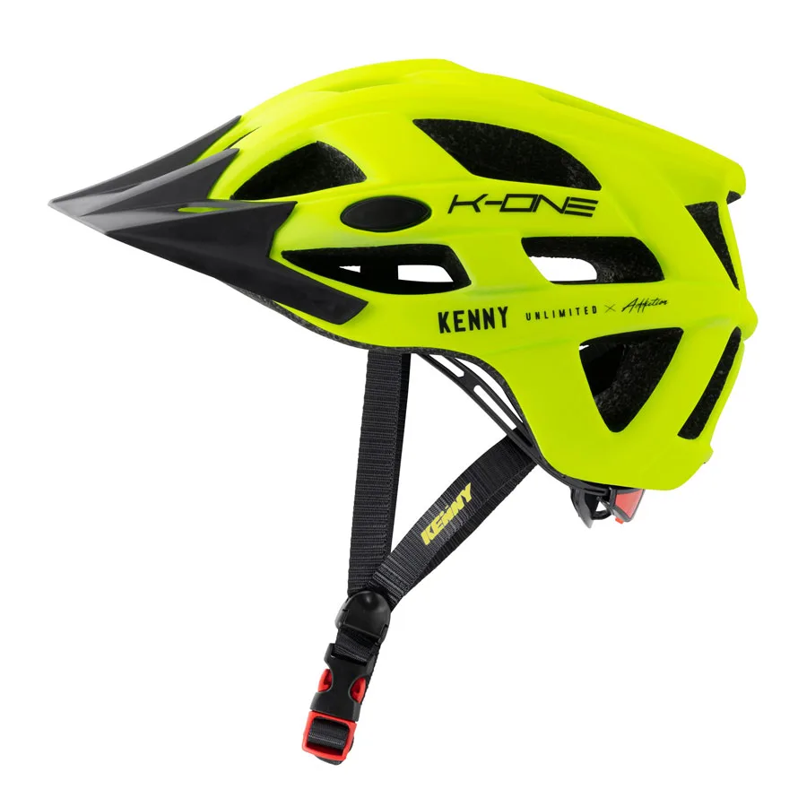 KENNY Cyklistická prilba K-One Neon Yellow L/XL, Žltá