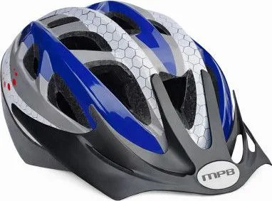 Prilba MPB, veľ.M(54-58 cm) In-Mold s otoč.uťah., modrá