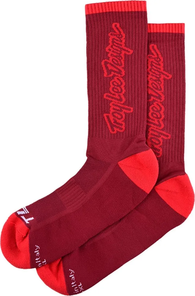 Ponožky TLD Performance Signature Oxblood