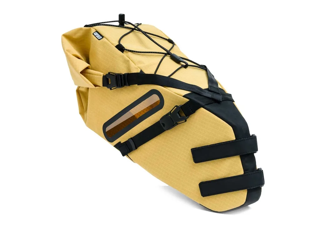 Capsuled Podsedlová taška Saddle Bag 14 l Ochre, Čierna/Žltá/Červená