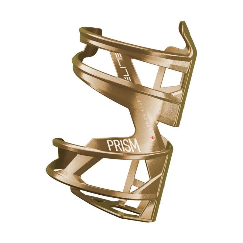Košík PRISM L CARBON zlatý metalický