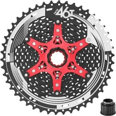 Volnokolo SunRace CSMX9X 11-kolo, kazeta, 10-46 z., čierna
