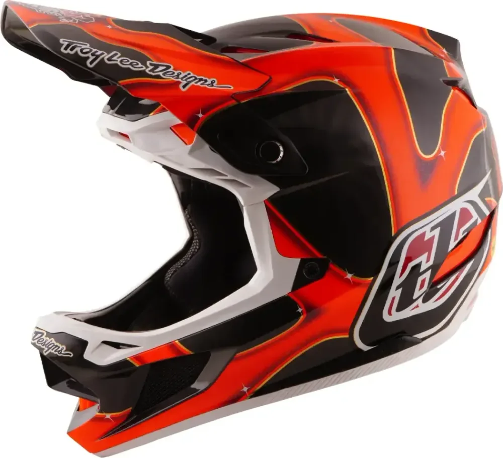 Prilba TLD D4 Carbon Red Bull Rampage Dreamland Black