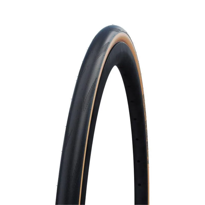 Plášť ONE 700x28C (28-622) 67EPI 330g TLE Perf RaceGuard Addix hnedý bok skladací