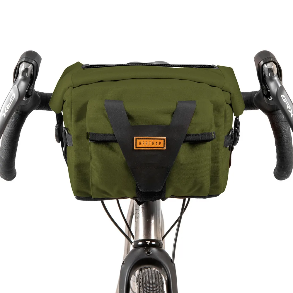 Restrap Bar Pack taška na riadidlá, 10 l, olive