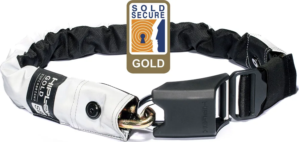 Zámok Hiplok Gold Superbright