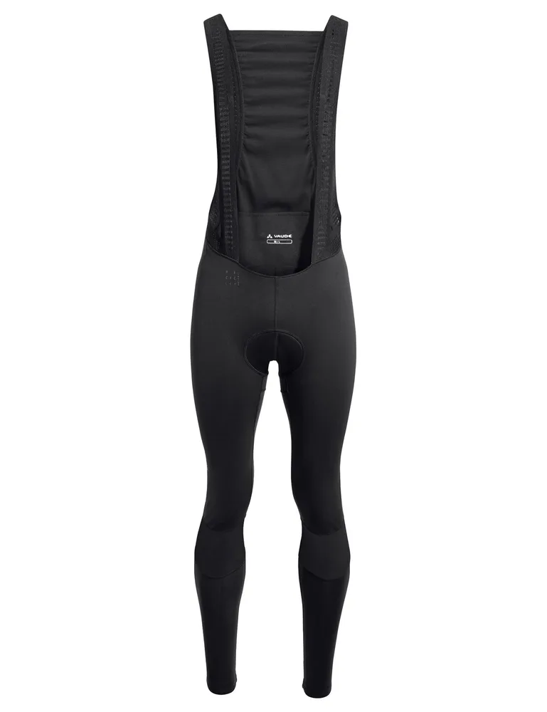 Vaude cyklistické nohavice Kuro Warm Bib, pánske, black