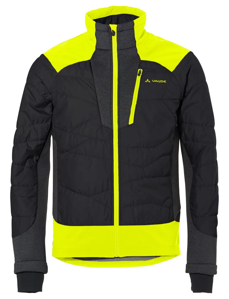 Vaude cyklistická bunda Minaki III, pánska, black/yellow