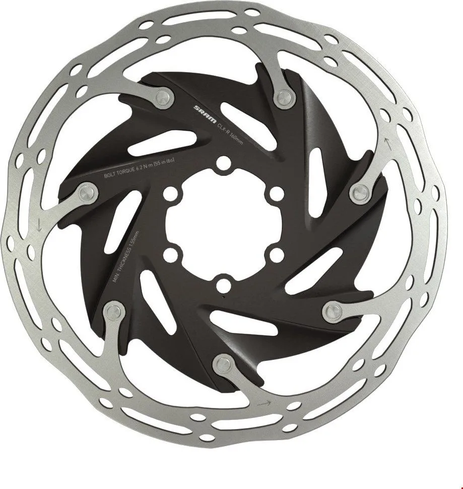 Brzdový kotúč SRAM Centerline XR 2P 140 mm BLK ST Rounded