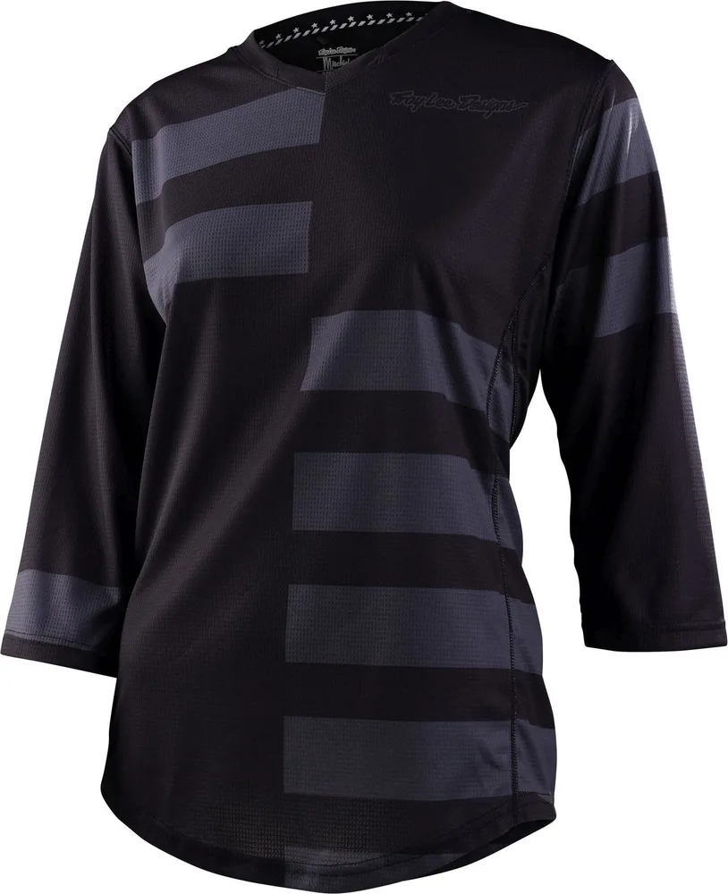 Dámsky dres s 3/4 rukávom TLD Mischief Split Stripe Black