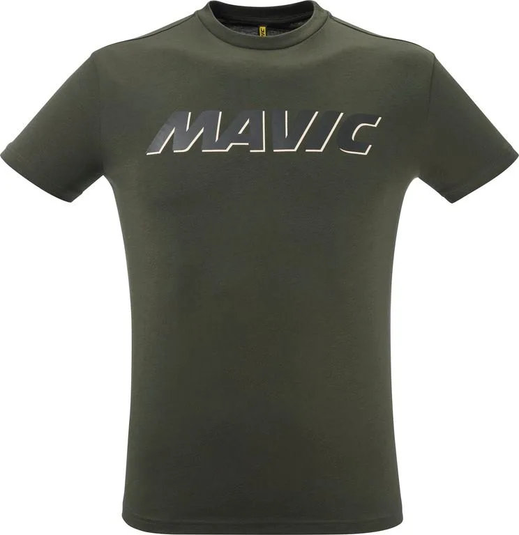 Tričko s krátkym rukávom Mavic Corporate Logo Army Green
