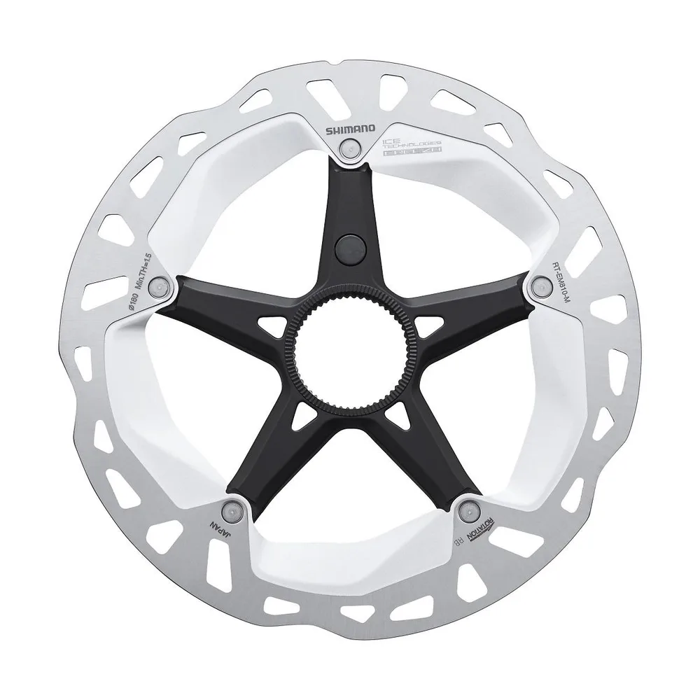 Kotúč brzdový RT-EM810 180mm Steps Center Lock Ice Tech (vonk. uťahov.)