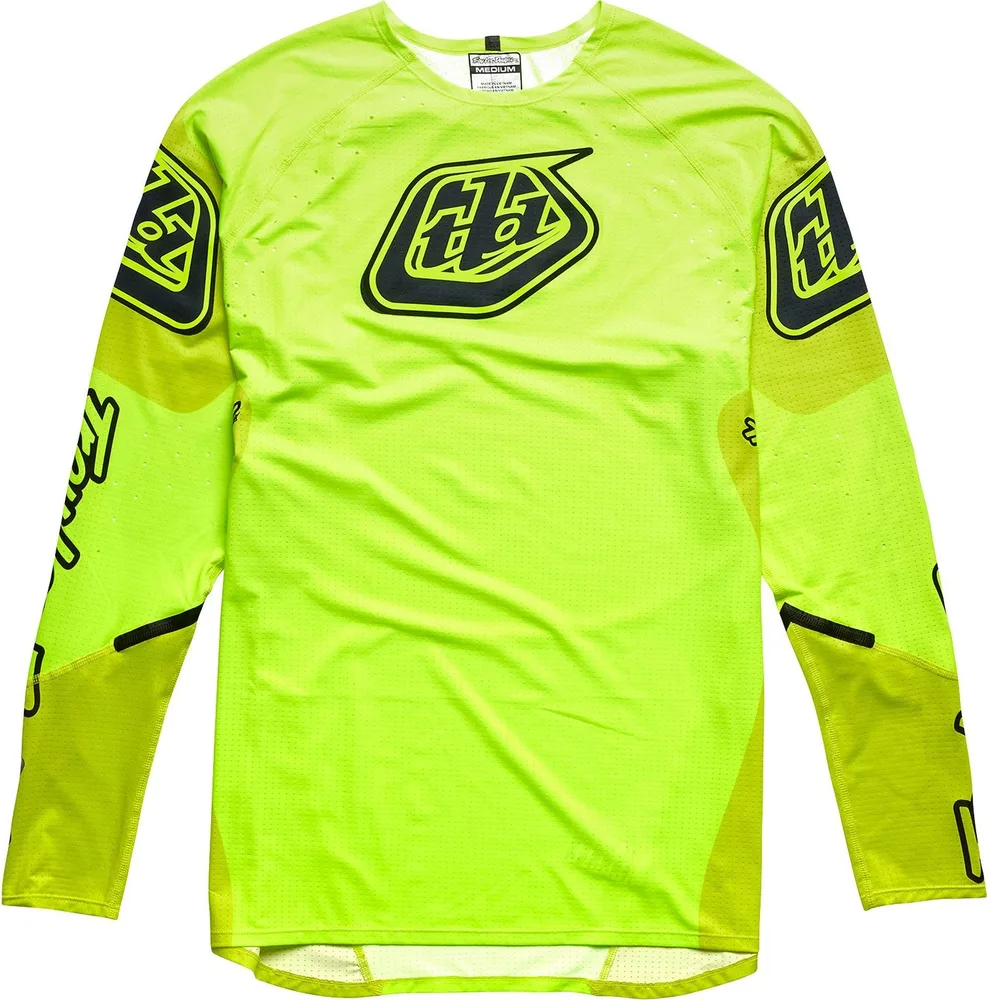 Dres s dlhým rukávom TLD Sprint Ultra Sequence Flo Yellow