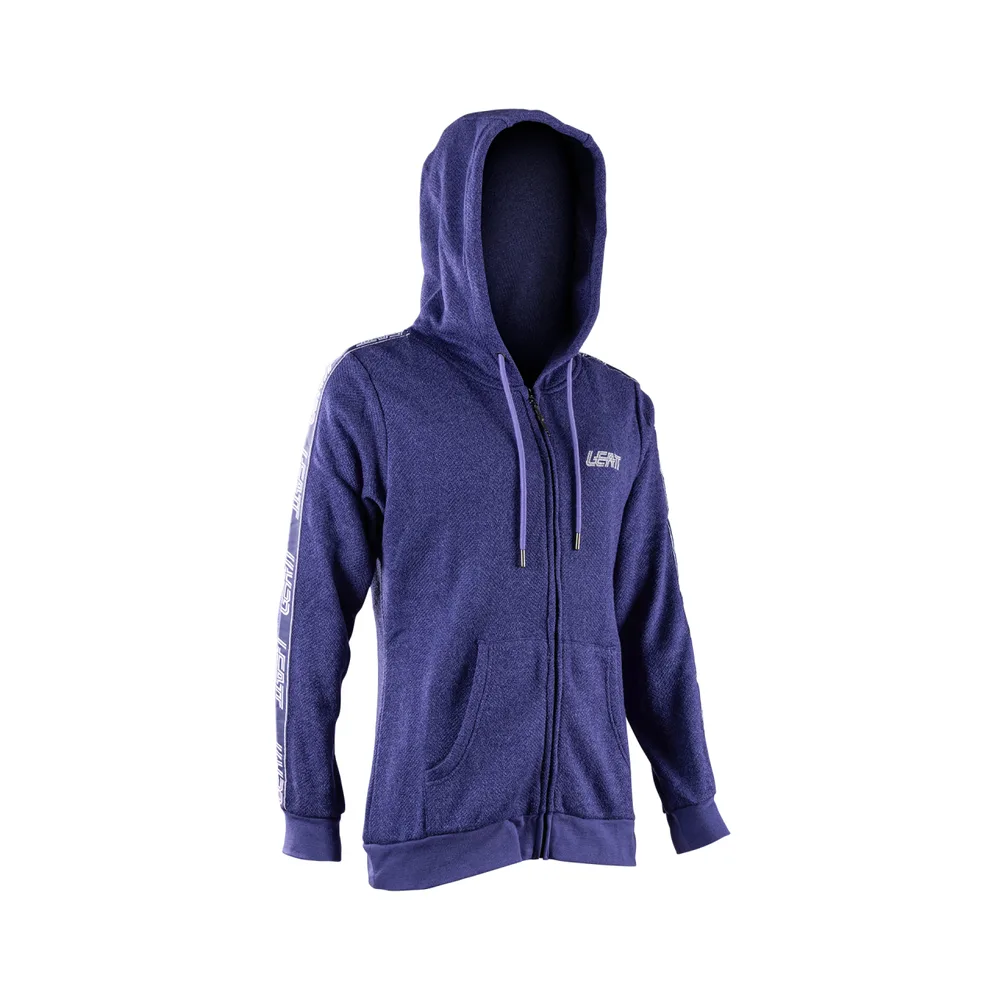 LEATT mikina na zips Tech Women, Cosmic Blue