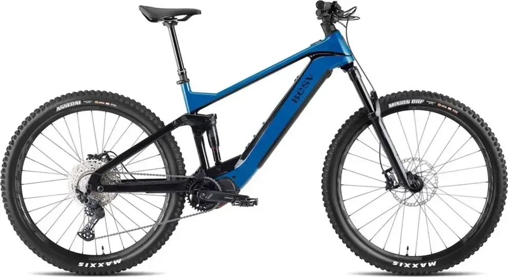 BESV Horský elektrobicykel TCA 1.1 2025 M, Čierna/Modrá