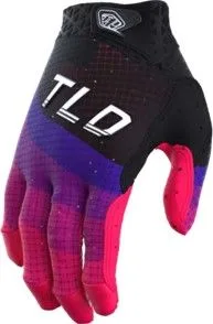 Rukavice TLD Air Reverb Black / Glo Red