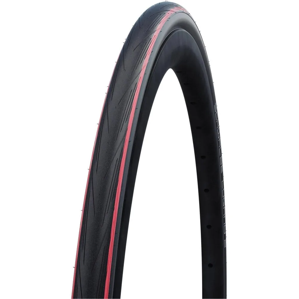 Plášť LUGANO II 700x25C (25-622) 50EPI 330g K-Guard SiC červené pásiky skladací