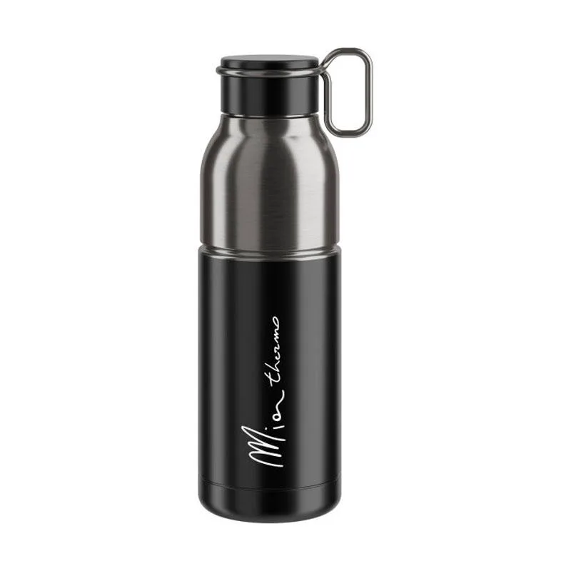Fľaša MIA THERMO 550 čierno/strieborná