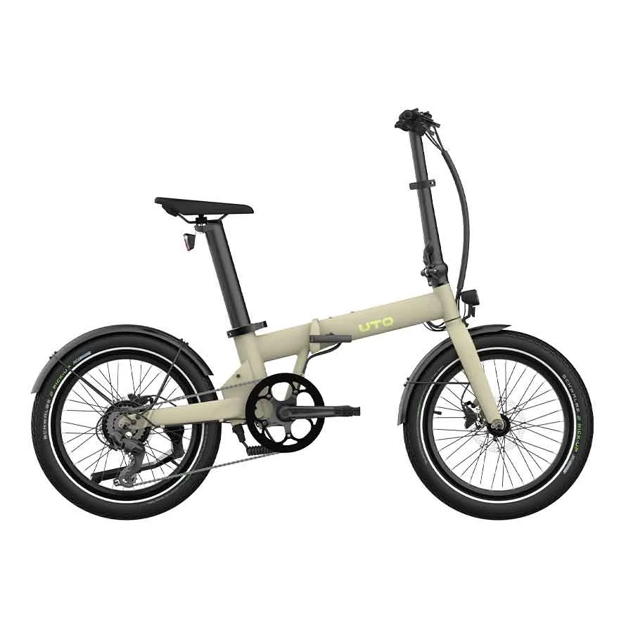UTO Skladací elektrobicykel OG20 2025 Desert Sand, Čierna/Zelená/Modrá/Béžová