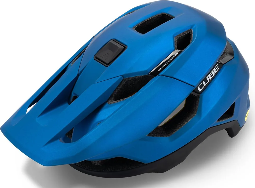 Prilba CUBE TROOPER X Actionteam, blue´n´grey - S (52-56cm)