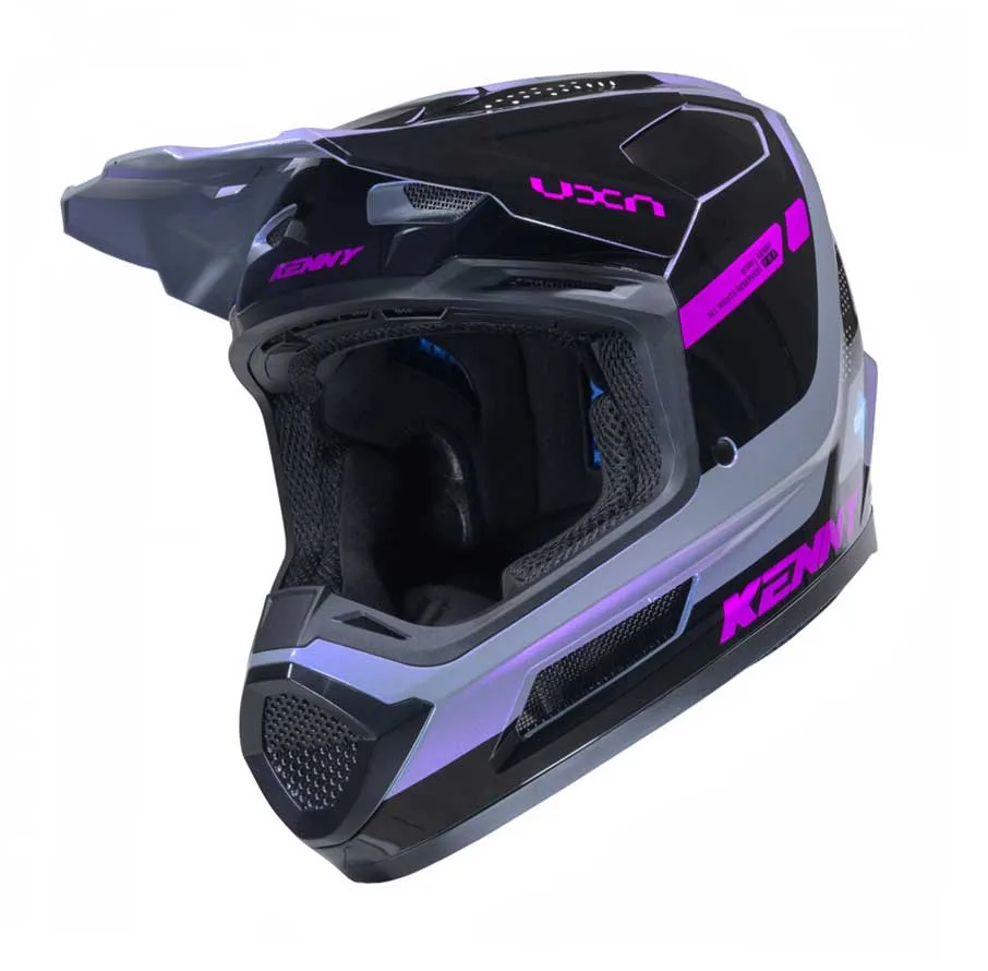 KENNY Cyklistická prilba PERFORMANCE GRAPHIC Purple Diamond 2026 L, Fialová