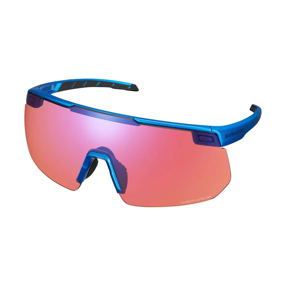 Okuliare S-PHYRE2 metalické modré Ridescape Off-Road