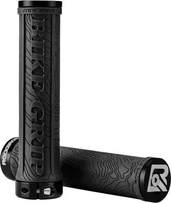 Rukoväť RockBros silikagél, AL.skrutkovacia, 137mm, čierna