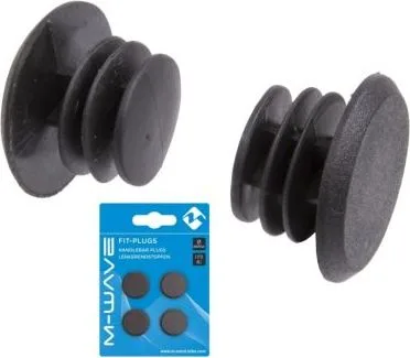 Zátka do riaditok M-Wave, UNI, plast, 4ks/bal.