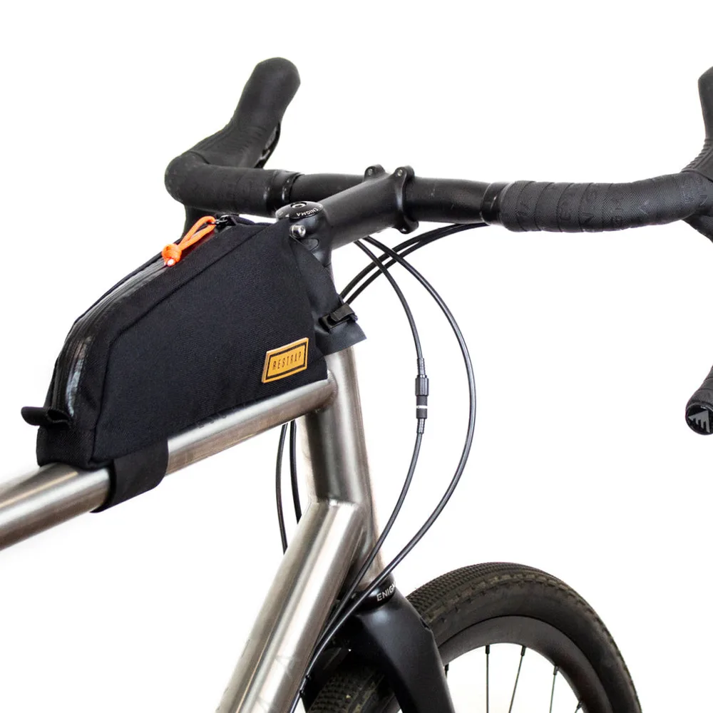 Restrap Top Tube Bag taška na rám, 0.8 l, čierna