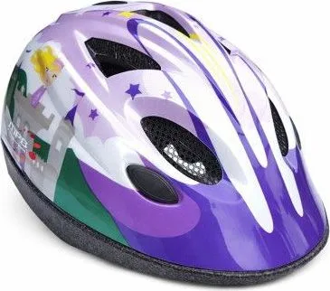 Prilba detská Hrad, s ot.uťahov., (47-53cm) fialová