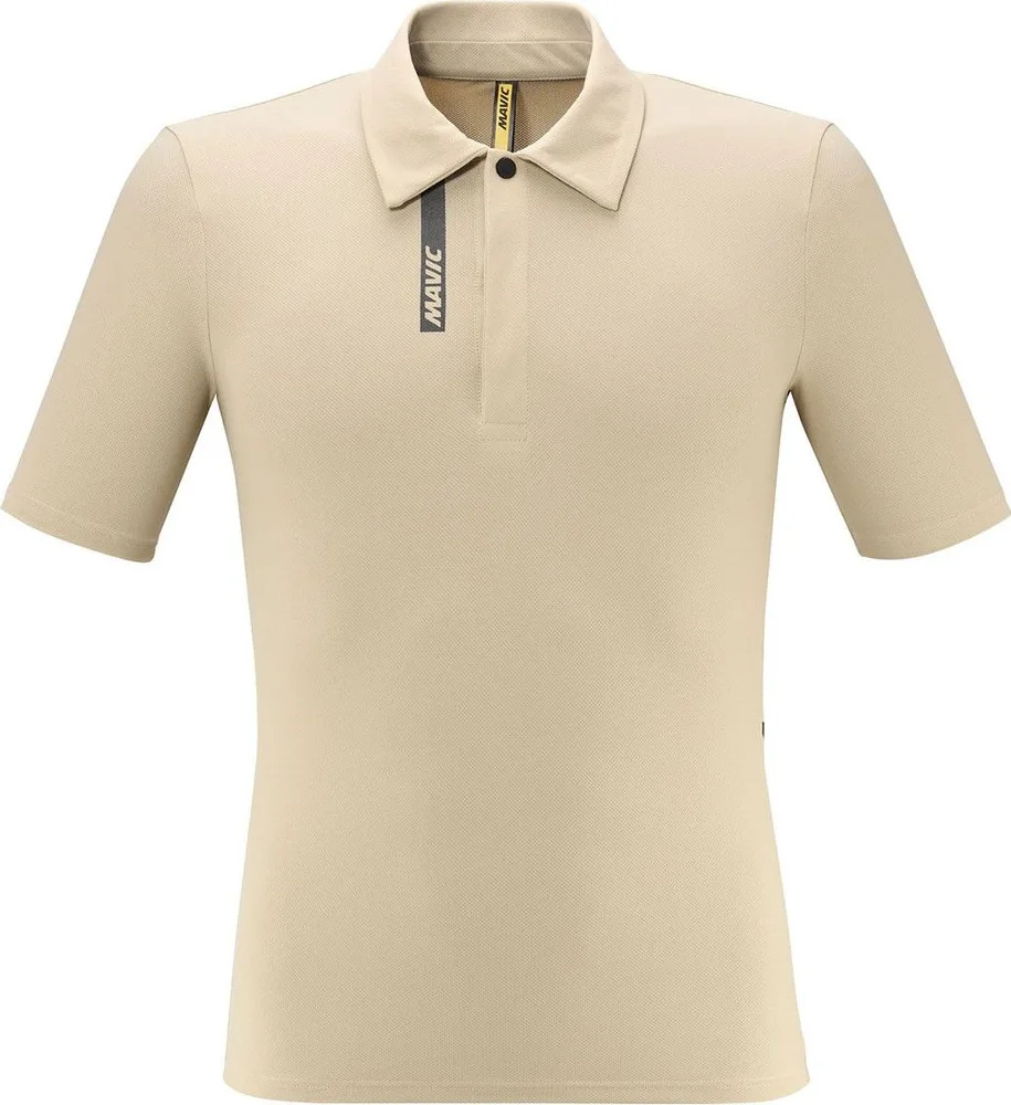 Pánsky dres s krátkym rukávom Mavic Allroad Polo White Pepper