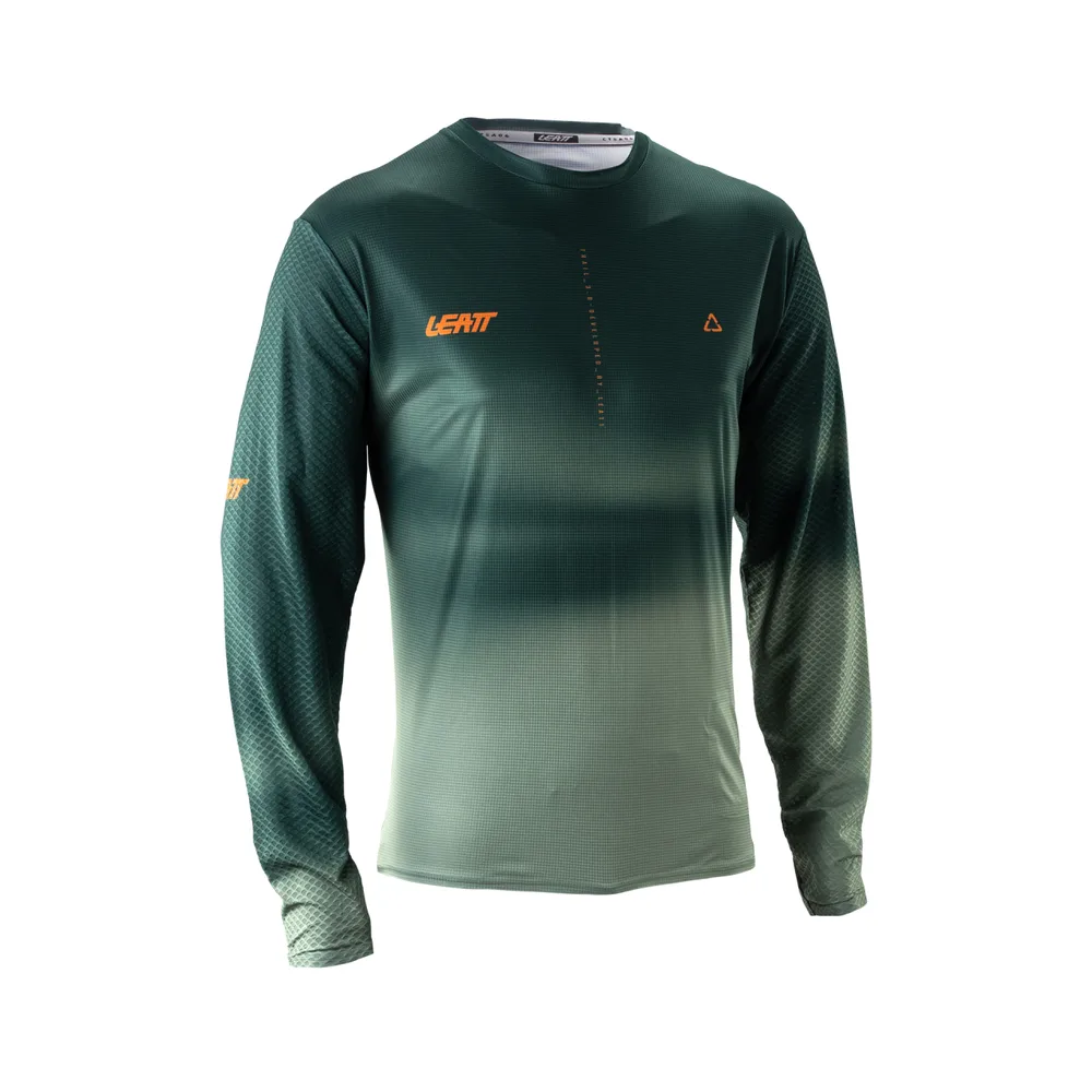 LEATT dres dlhý rukáv MTB Trail 3.0, Spruce Green