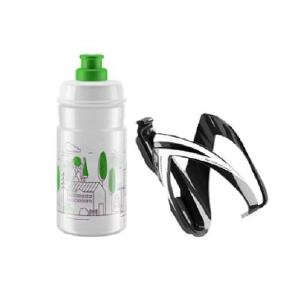 Set CEO + fľaša JET 350ml čierno/zelená