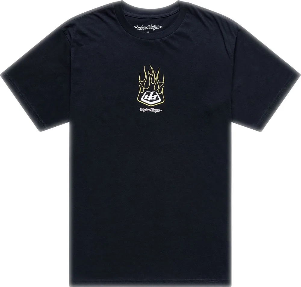 Tričko s krátkym rukávom TLD Flame2 Black